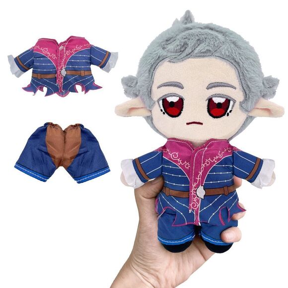 Astarion Plush Doll Game Bg3 Merch Stuffed Figure Detachable Clothes Toy Gift 7 - Picture 1 of 6